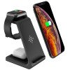Bevielis įkroviklis, telefono stovelis, 3in1, iPhone'ams