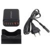 Įkrovimo daliklis, EU kištukas, USB 2xTYPE-A, 4xTYPE-C, 200W