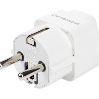 Kelioninis AC kištuko adapteris, UK į EU