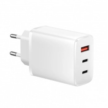 Įkrovimo daliklis, USB 1xTYPE-A, 2xTYPE-C, 65W