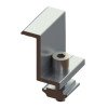 Galinis prispaudėjas su M8x25mm varžtu ir veržle 35mm storio panelei