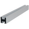 Aliumininis bėgelis, pilkas, R13, 2.4m, 40x40mm Aliumininis bėgelis, pilkas, R13, 2.4m, 40x40mm