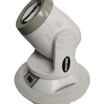 LED spindulio, judantis prožektorius, 100W, mini, 1 LED'as LED spindulio, judantis prožektorius, 100W, mini, 1 LED'as