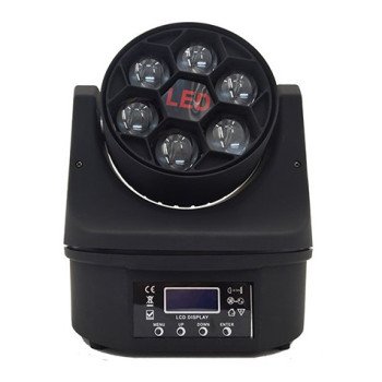 LED judantis prožektorius, 6x15W, 120W, RGBW
